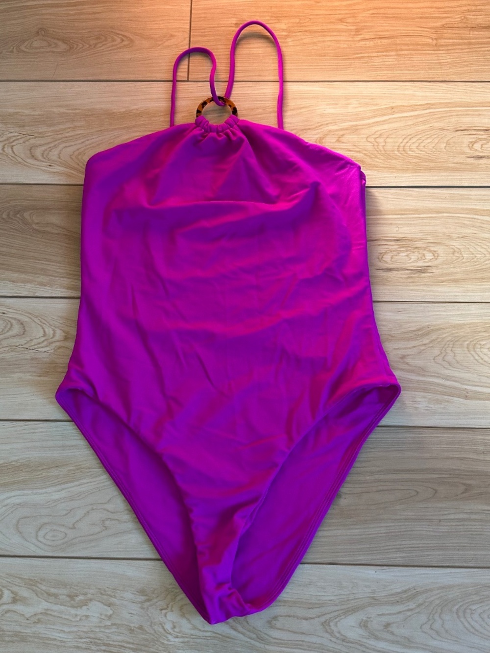 LPA Bright Pink One Piece Swimsuit - Sz L